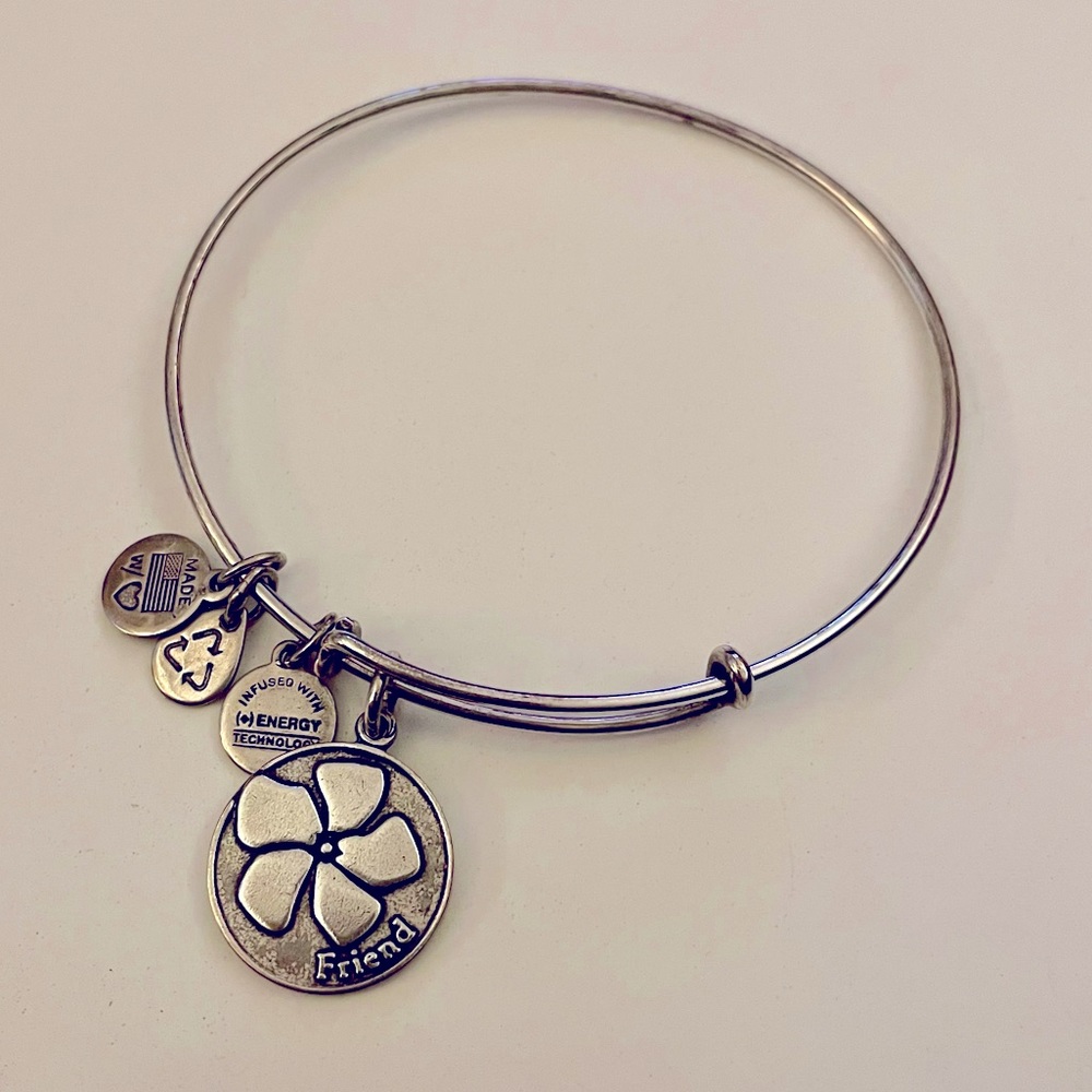Alex and Ani Friend Charm Bracelet
